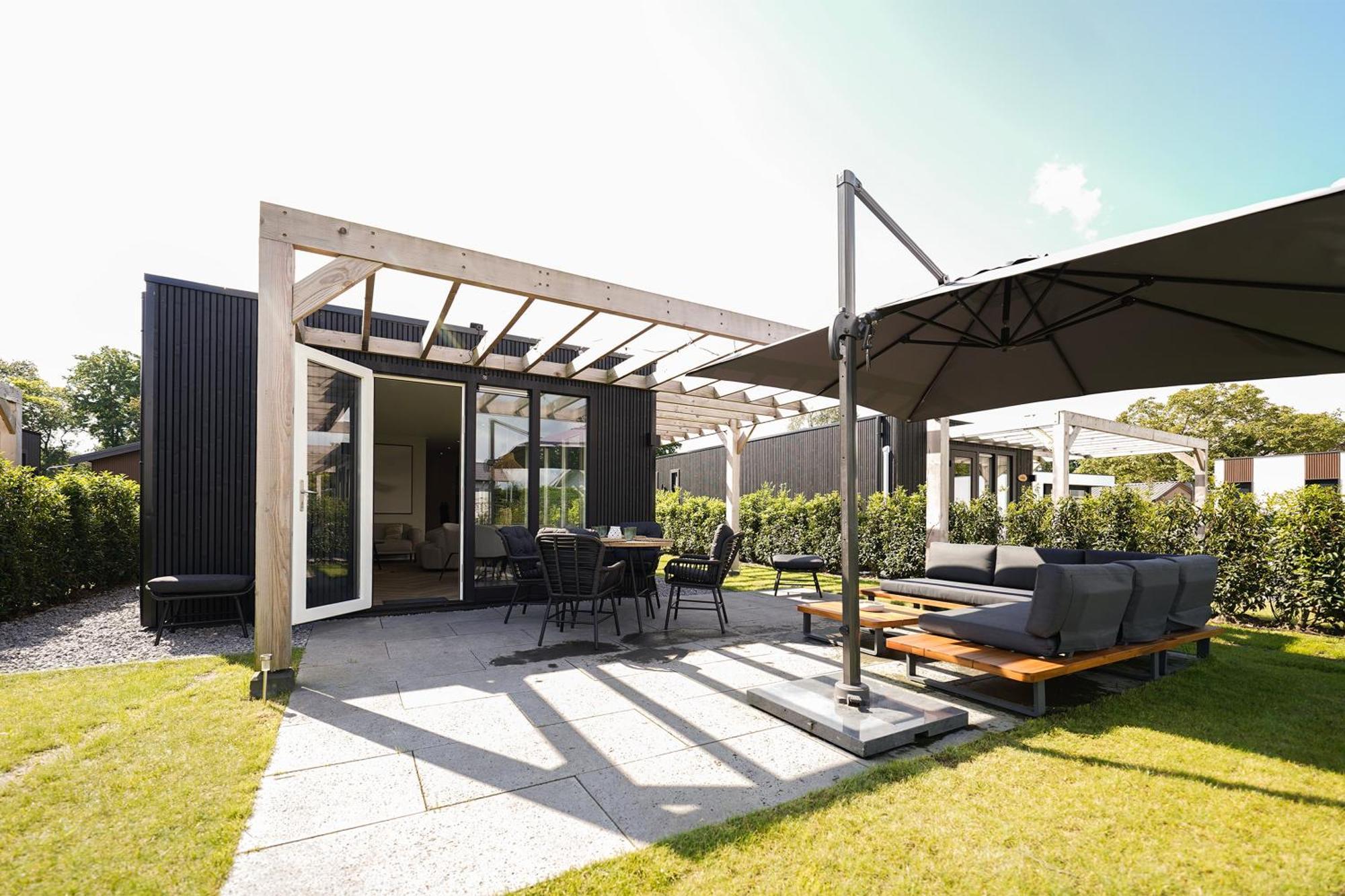 Luxe Lodge 'Bold' Nabij Bos En Veluwemeer - 4 Pers Эрмело Экстерьер фото
