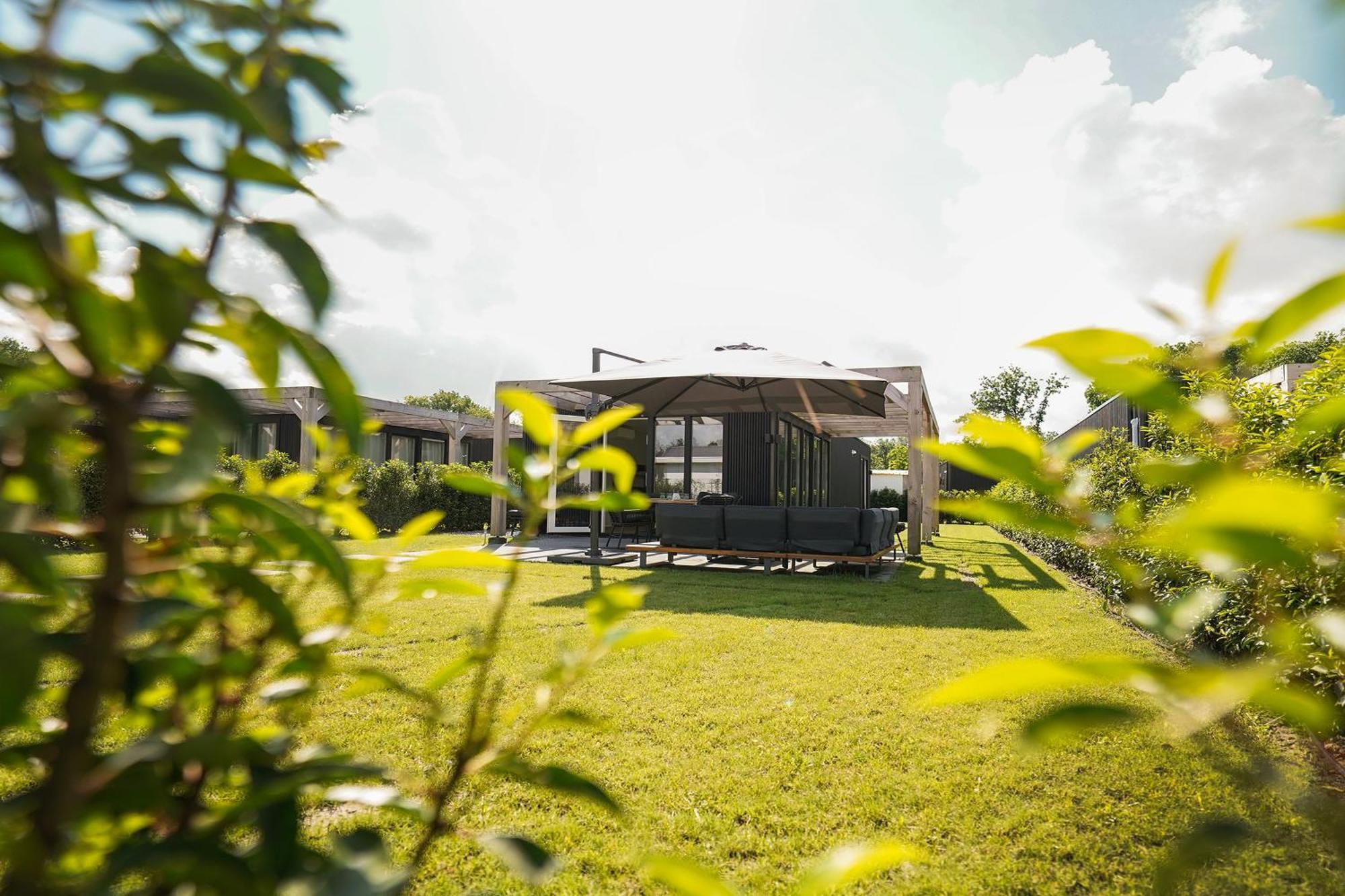 Luxe Lodge 'Bold' Nabij Bos En Veluwemeer - 4 Pers Эрмело Экстерьер фото